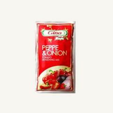 Gino Tomato Paste Sachet Pepper&Onion 70gms